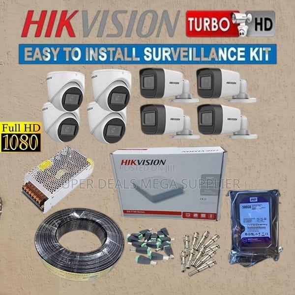 Hikvision 8 1080p CCTV Cameras With Auto Tracking Complete System Kit