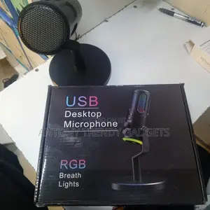 RGB Usb Microphone for Gaming, Podcasts Online Meetings