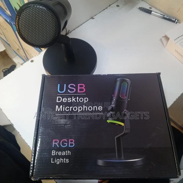 Rgb Usb Microphone For Gaming, Podcasts & Online Meetings - thumbnail 3