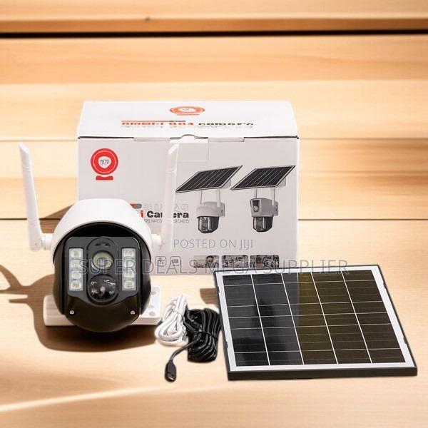 4g Sim V380 Pro Solar PTZ Camera With Two Way Audio and Color Night