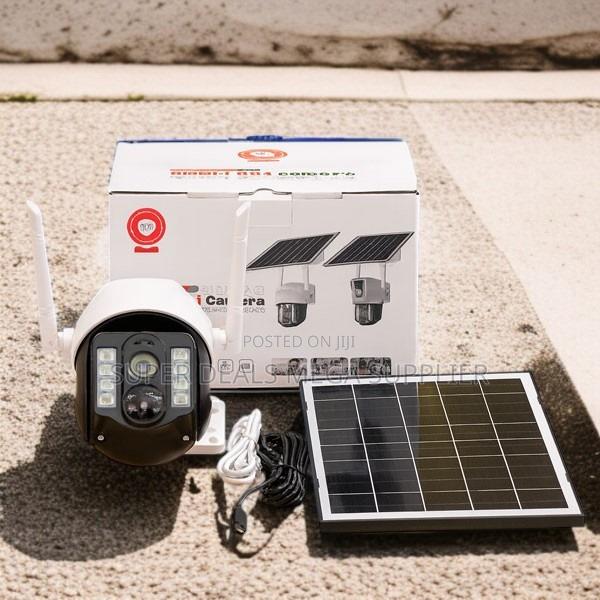 Outdoor V380 Pro 4g PTZ Solar Camera With Color Night and Pir Sensor