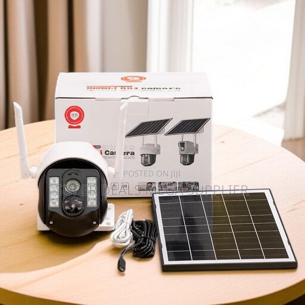 V380 Pro 4g Solar CCTV Camera With Remote PTZ and Human Detection