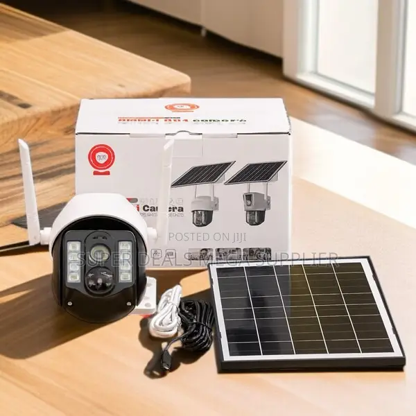 V380 Pro 4g Sim Smart PTZ Camera With Solar Panel and Color Night