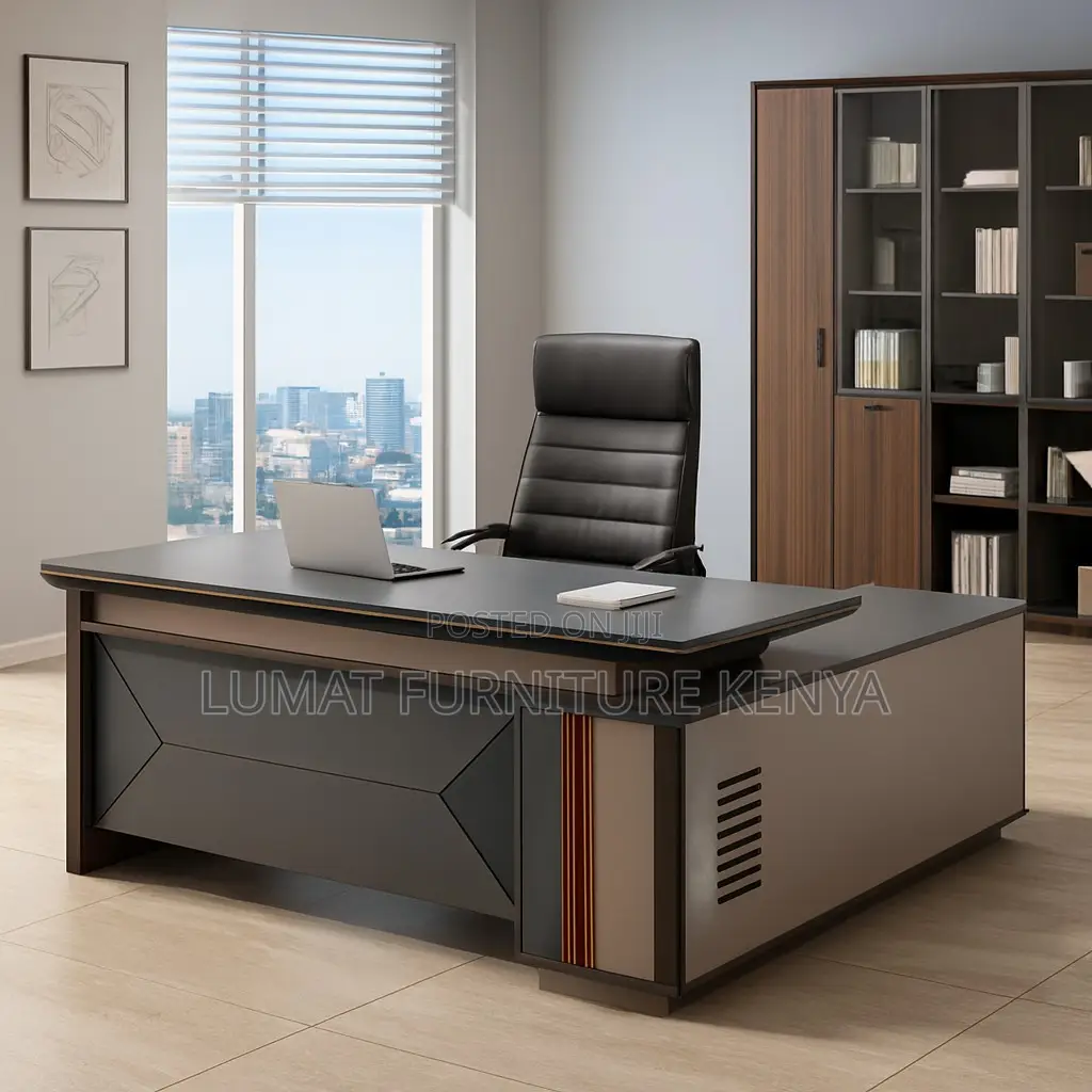Advanced Office Desk – Modern, Spacious Executive Look