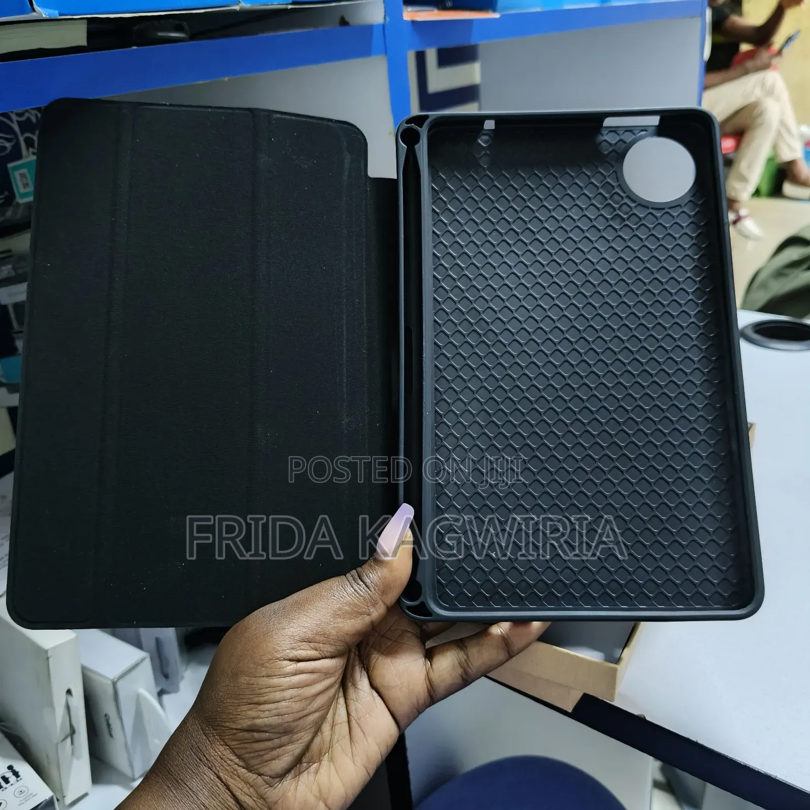 Redmi Pad Se 8.7" Leather Flip Case With Pen Slot