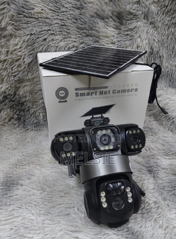 Triple Lens 4g Solar PTZ Camera – Advanced Outdoor Security