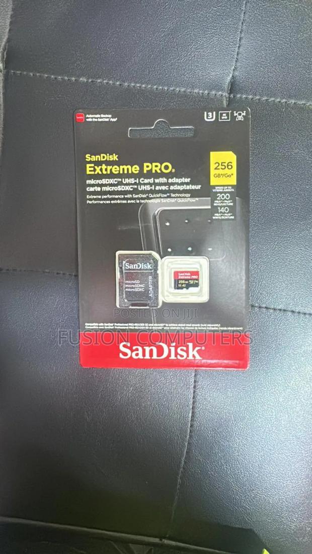Sandisk 256gb Extreme Pro Uhs-I SDXC Memory Card - thumbnail 3