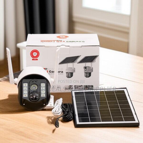 Smart V380 Pro 4g PTZ Solar Camera With Two-Way Audio and Ai Track