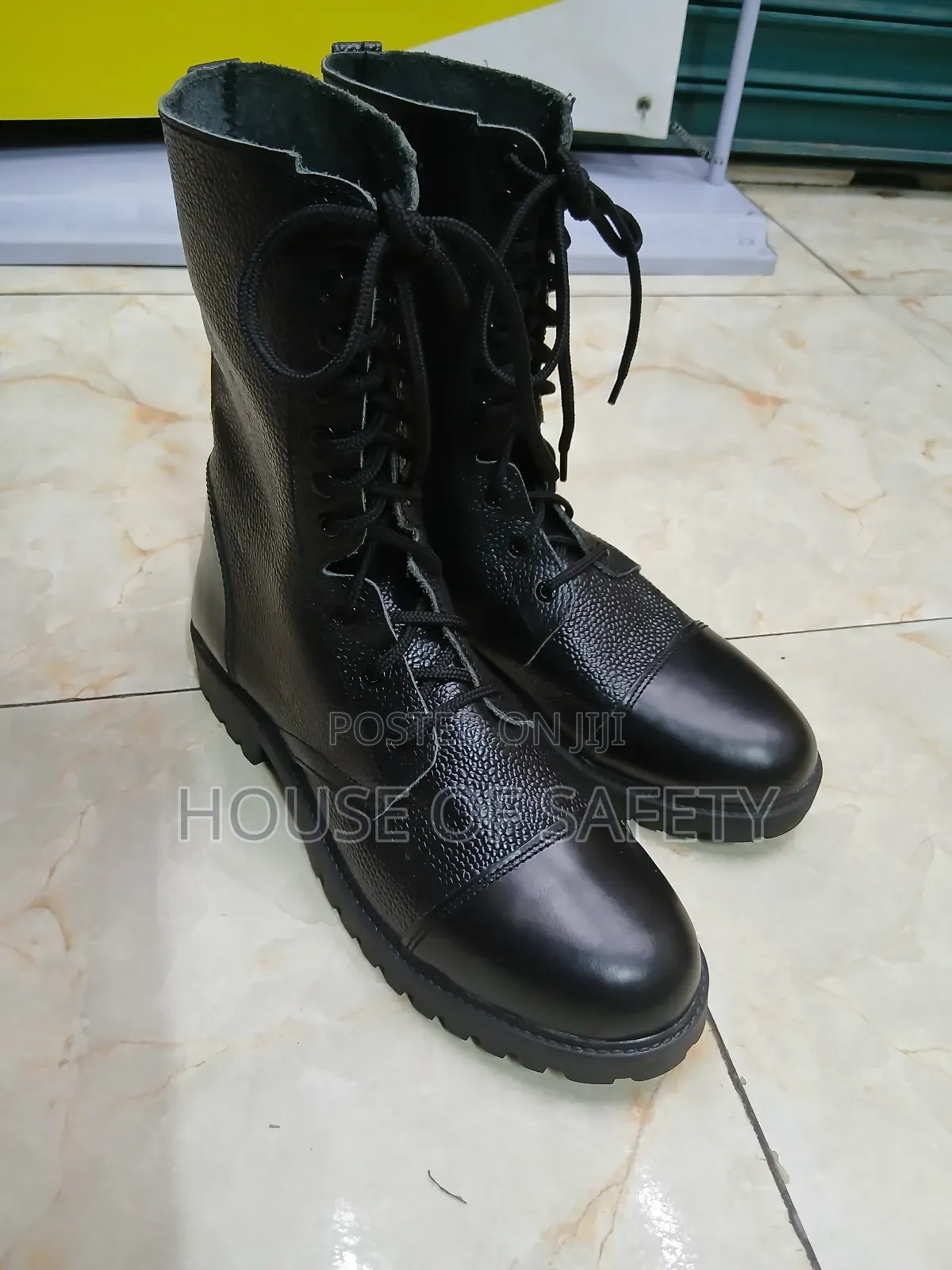 Cushioned Insoles Security Guard Boots