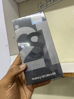 New Samsung Galaxy S21 Ultra 5G 256 GB Black