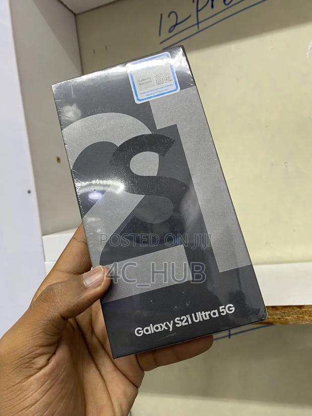 New Samsung Galaxy S21 Ultra 5G 256 GB Black
