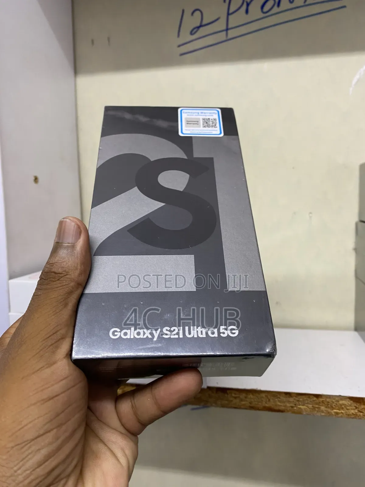 New Samsung Galaxy S21 Ultra 5G 256 GB Black