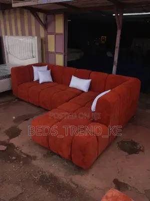 Classic Fine 6 Seater Bubble L Sofa