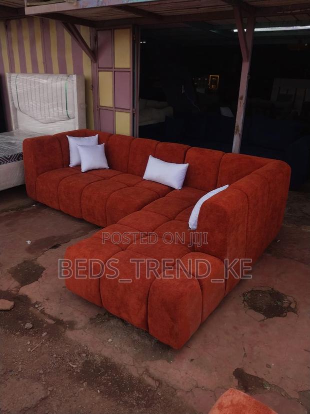 Classic Fine 6 Seater Bubble L Sofa - thumbnail 3