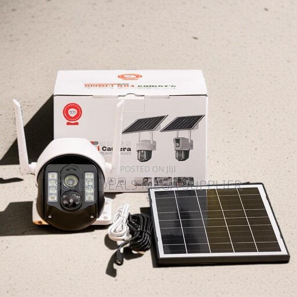 Solar Powered V380 Pro 4g PTZ Camera With Ip66 Weatherproof Housing