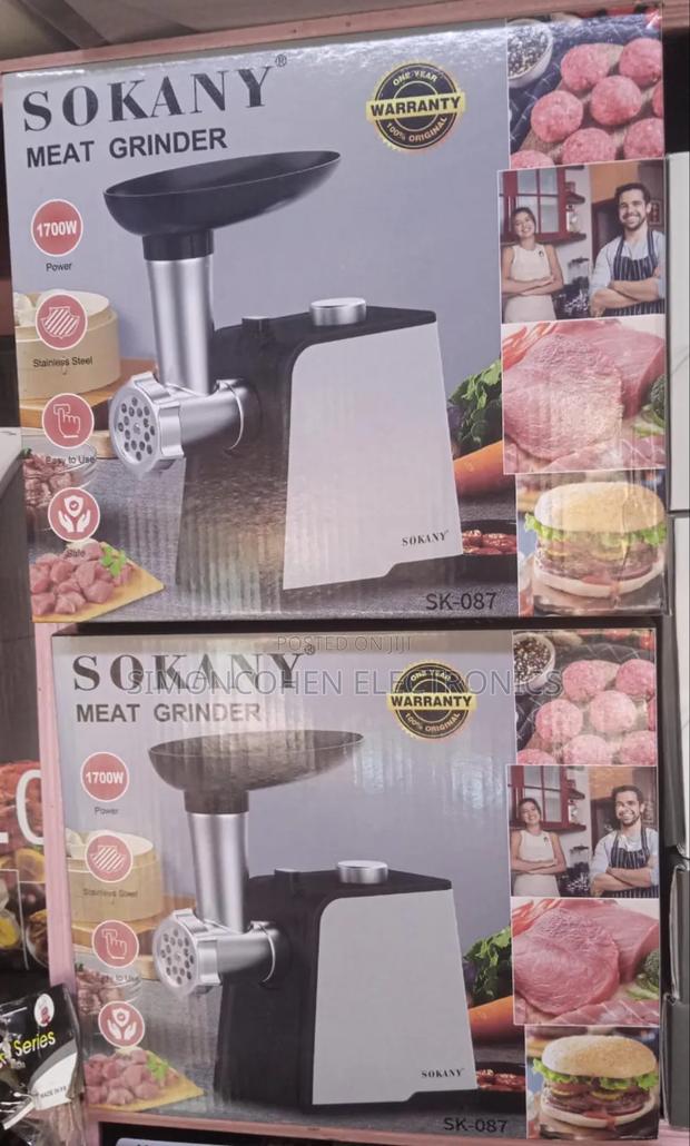 Sokany Electric Meat Grinder - main view