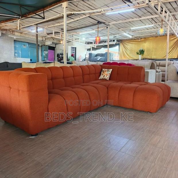 Bold Regal 6 Seater Bubble L Sofa