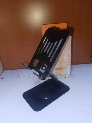 Metallic Phone Stand for All Mobile Phones, Portable Flexible