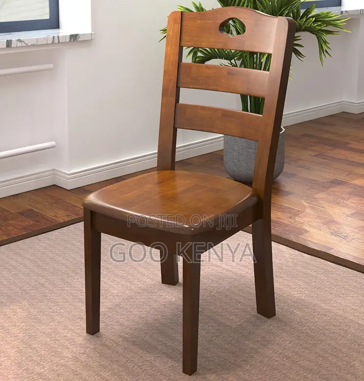 Home Dining Set; Wood Mahogany Dining Set of 6 With Rectangular Table