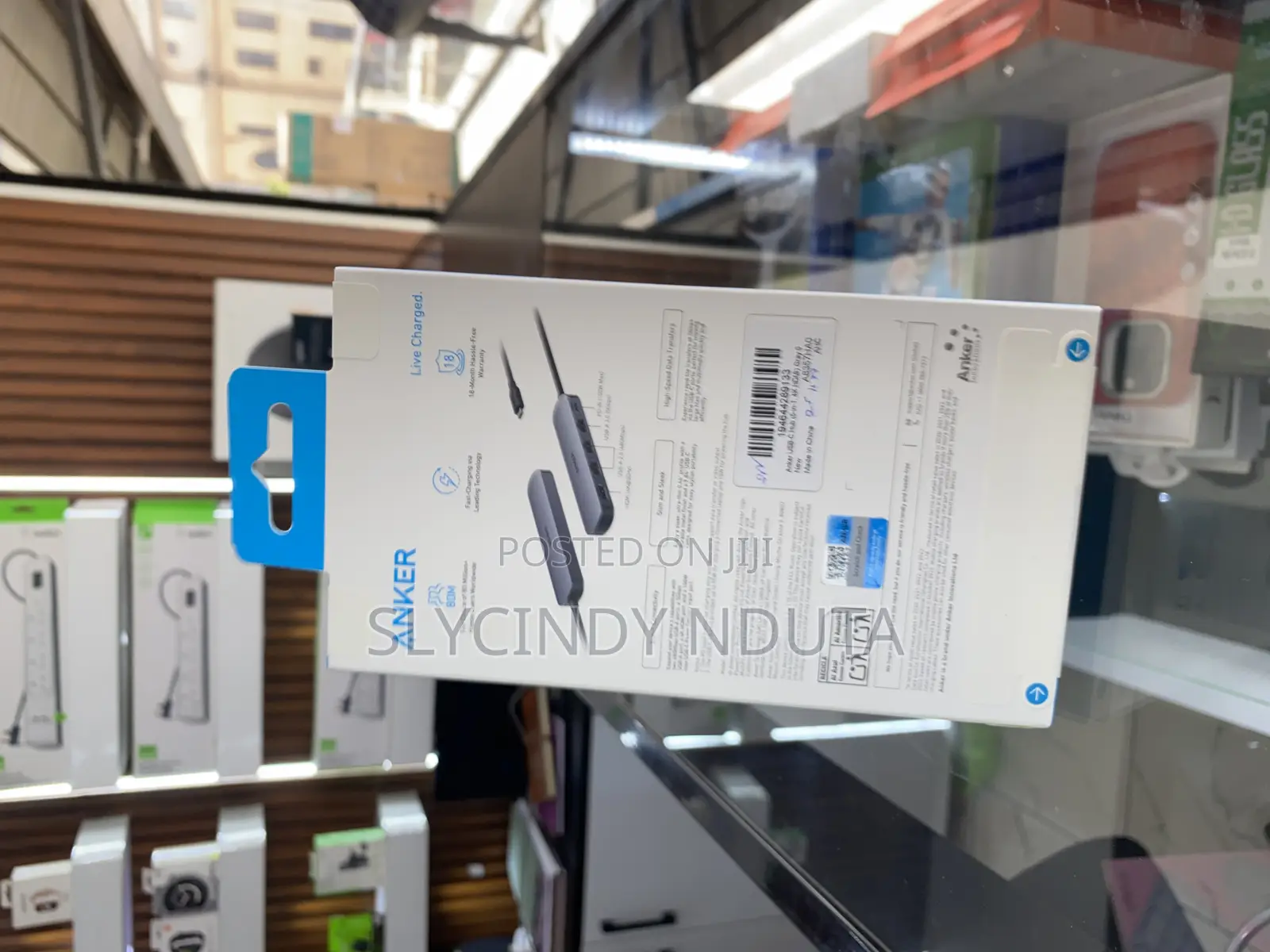 Anker Usb-C Hub (5-in-1,Hdmi) With 100w Pd