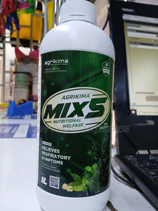 Mix 5 Agrikima Poultry Nutritional Supplement 1l - thumbnail 3