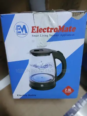 2.0ltr Elecromate Electric Kettle Glass