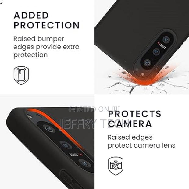 Aseear Sony Xperia 5 Iv Case Soft Slim Tpu Silicone Cover