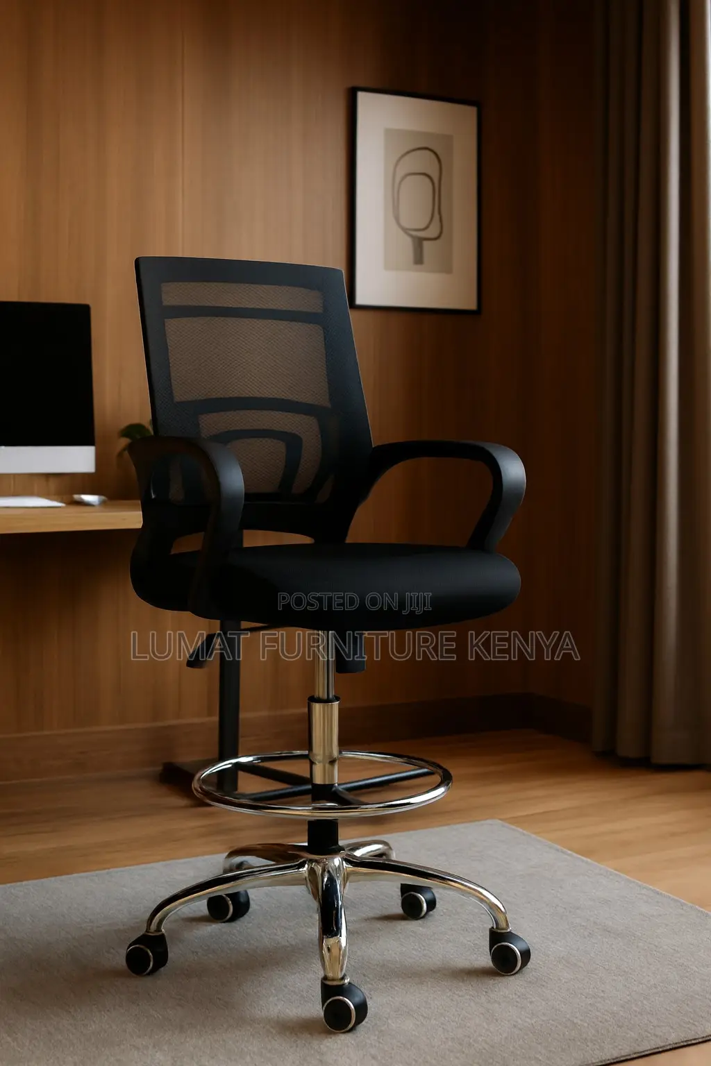 Counter Chair Comfortable Durable Office Chair