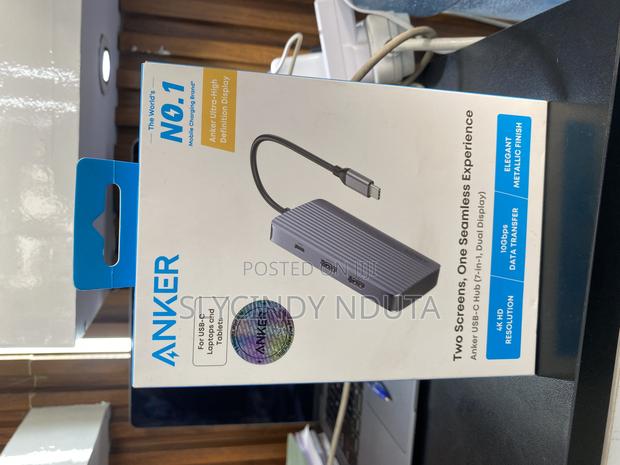 Anker Usb-C Hub 7-in-1 With Dual Display - main view