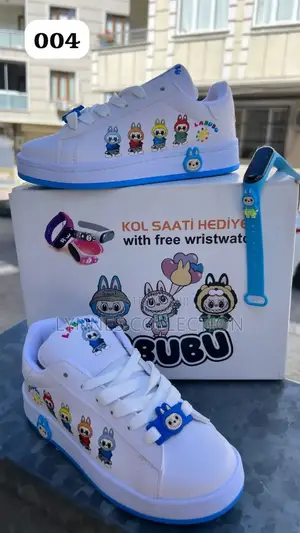Labubu Kids Sneakers ,Labubu Sizes 26-35