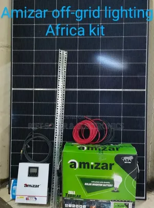 1kva Off-Grid Solar System - 220ah Tubular Battery - (2)515w Solar Kit