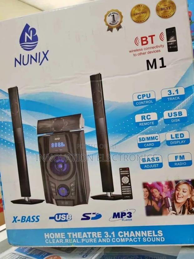 Nunix 3.1ch Nu- M1 Home Theater Speaker System