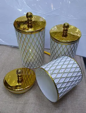 3 in 1 Transparent Storage Jars