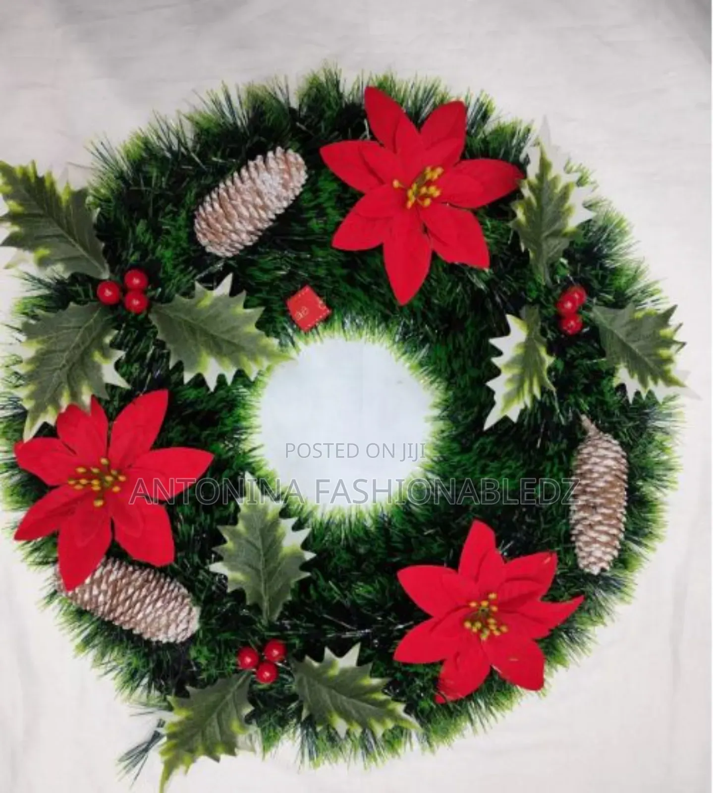 30cm Christmas Front Door /Windor Pine