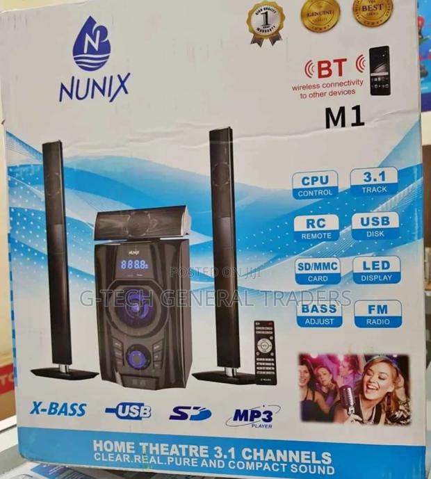 Nunix 3.1ch Multimedia Speaker System Nu-m1