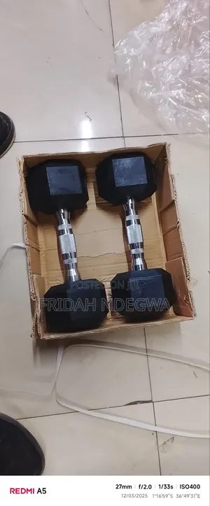 5kgs Hexagonal Dumbbell Set