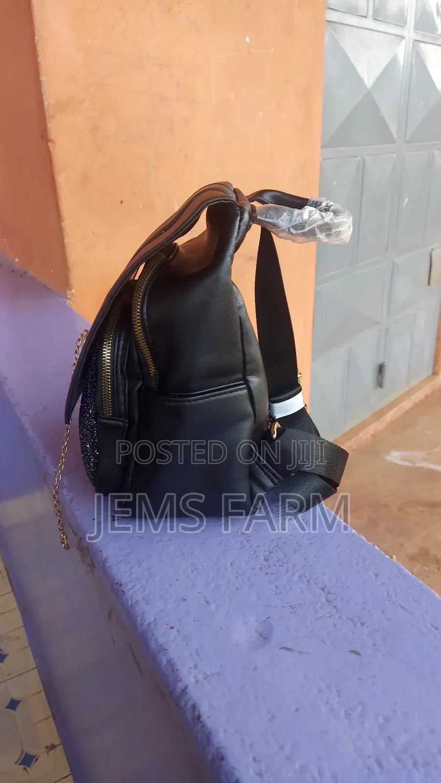 Ladies Mini Leather Backpack