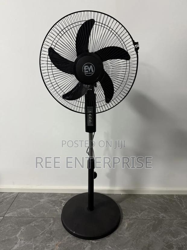 Black 16 Inches Electromate Electromate Standing Fans