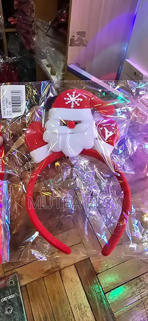 Red White Christmas Kids Headbands - main view