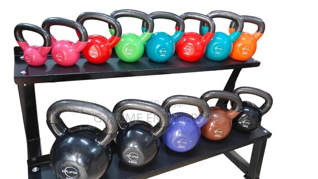 Vinyl Kettlebell - main view