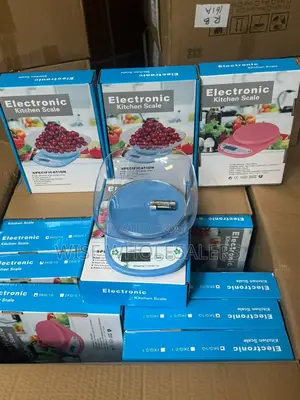 Electronic Kitchen Scale With Bowl  Max 5kg