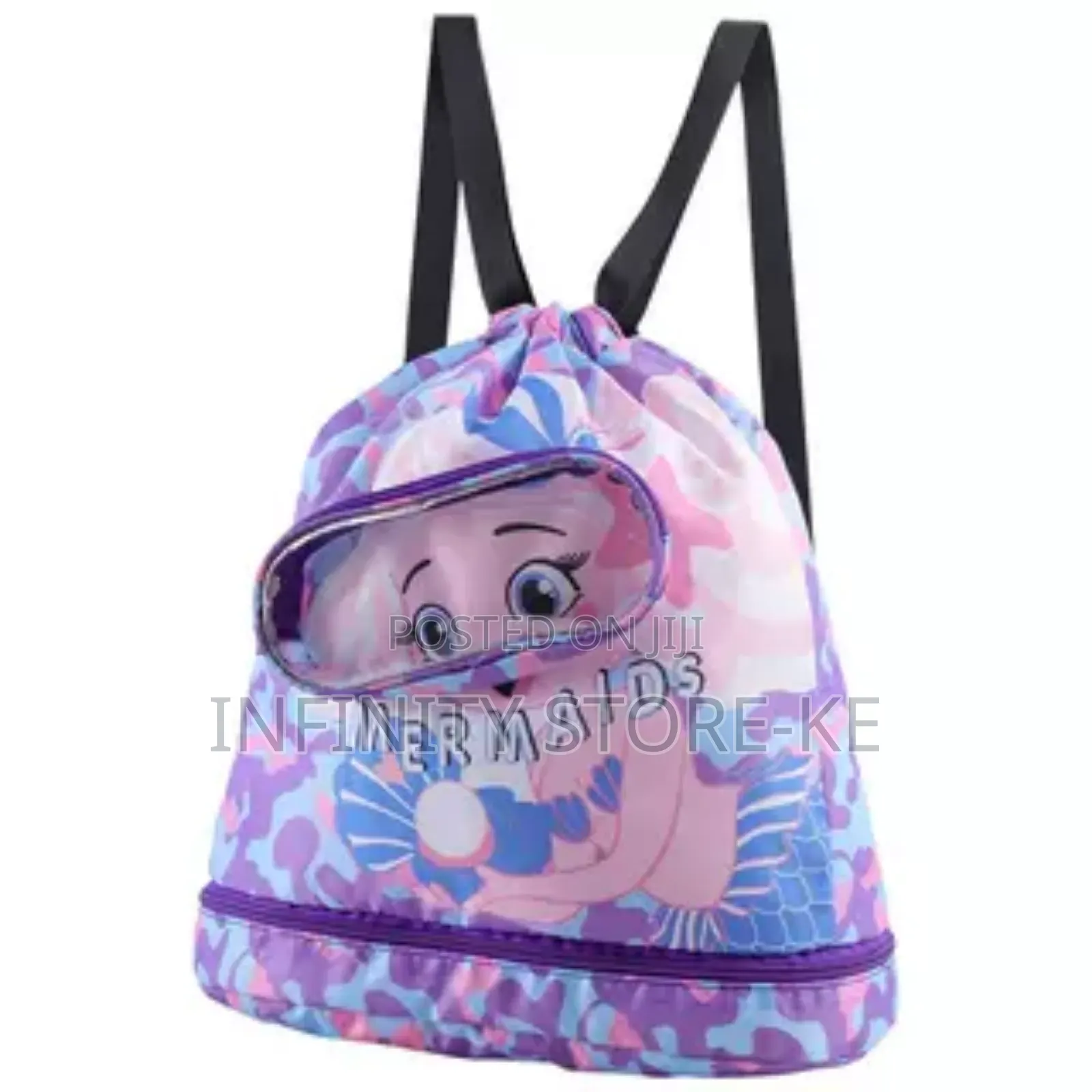 Cartoon Drawstring Waterproof Swimming Bag/Toys Bag