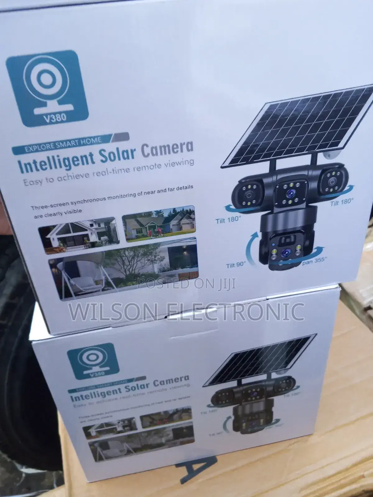 Solar Intelligent Smart Camera