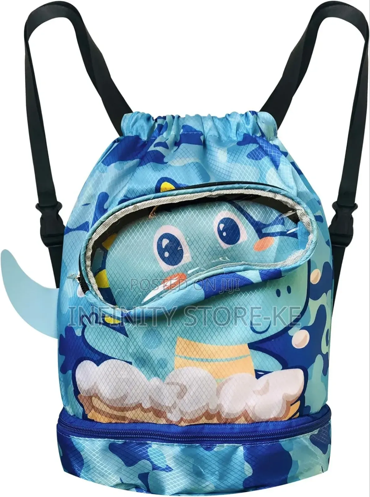 Cartoon Drawstring Waterproof Swimming Bag/Toys Bag