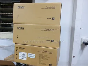 Brand New Epson Eb‐X49 Projector – Bright Clear