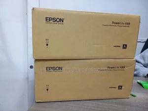 Sealed Epson Eb‐X49 Projector – Perfect for Work Play