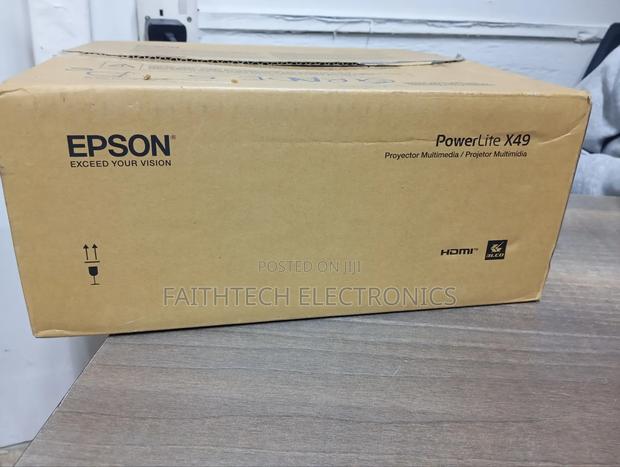 Sealed Epson Eb‐X49 Projector – Perfect for Work Play - thumbnail 2