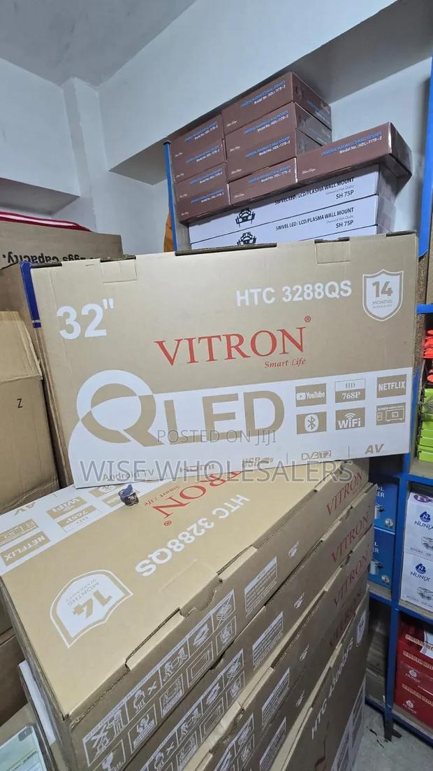 32-inches Qled Smart Android Tv,Frameless Vitron - thumbnail 2
