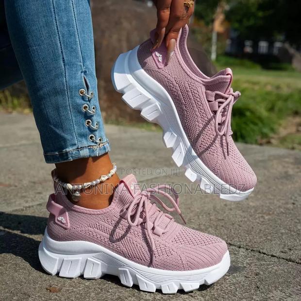 Ladies Cute Breathable Sneaker - thumbnail 3