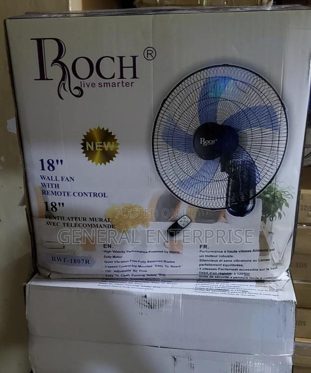 Roch 18" Wall Fan With Remote